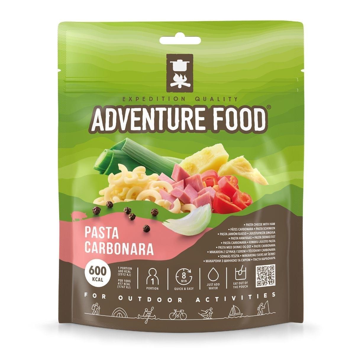 Adventure Food Pasta Carbonara Maaltijd