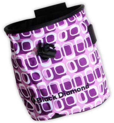Black Diamond Chalkbag Print Paars