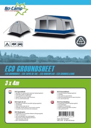 Bo-Camp Eco Gronddoek PP 3x4m