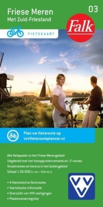 ANWB 03. Fietskaart Friese Meren (met Zuid-Friesland) 