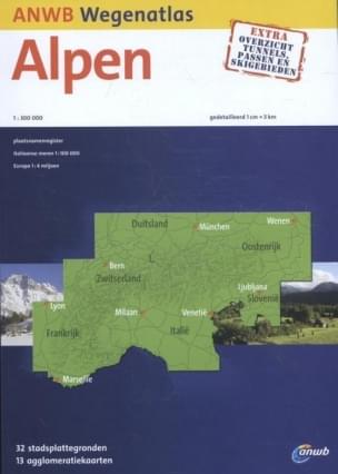 ANWB Wegenatlas Alpen