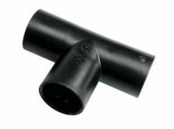 Reich Afvalwatersysteem T-stuk PE zwart 32 x 2 mm