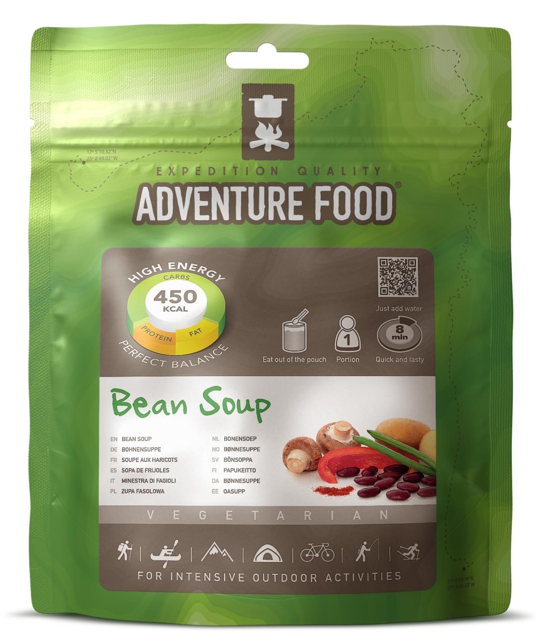 Adventure Food Een portie Bean soup