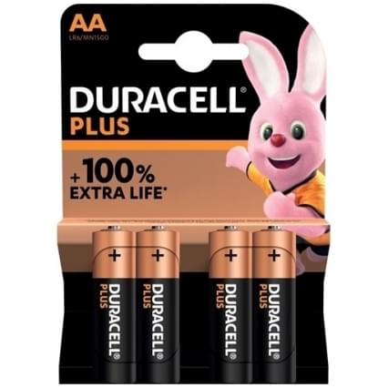 Duracell Plus Alkaline AA Batterijen