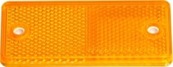 OCS Reflector oranje 90x40 plak/schroef