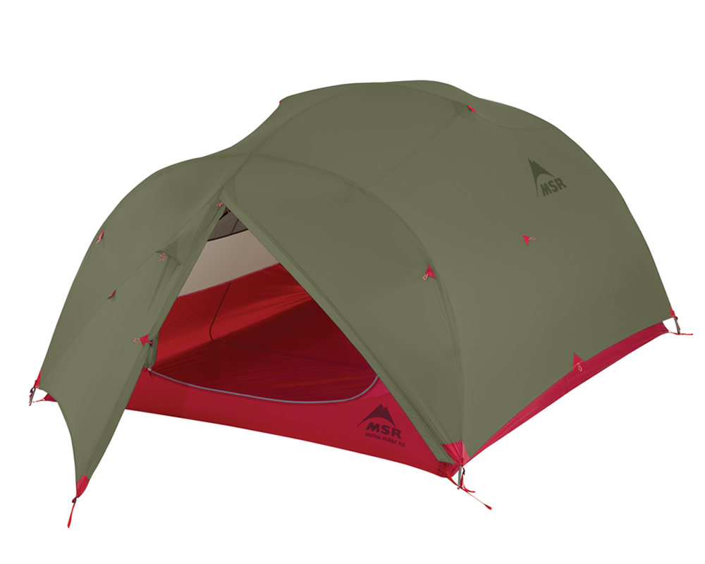 MSR Mutha Hubba NX / 3 Persoons Tent Groen
