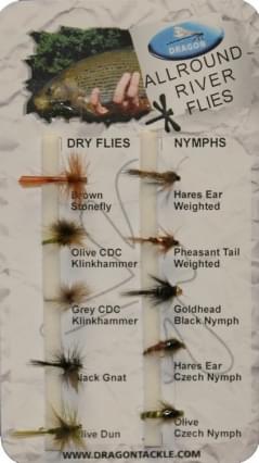 Dragon Std Fly Selection - River Flies (10