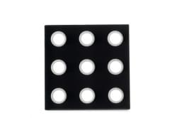 Mepal onderzetter domino - zwart