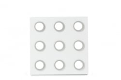 Mepal onderzetter domino - wit