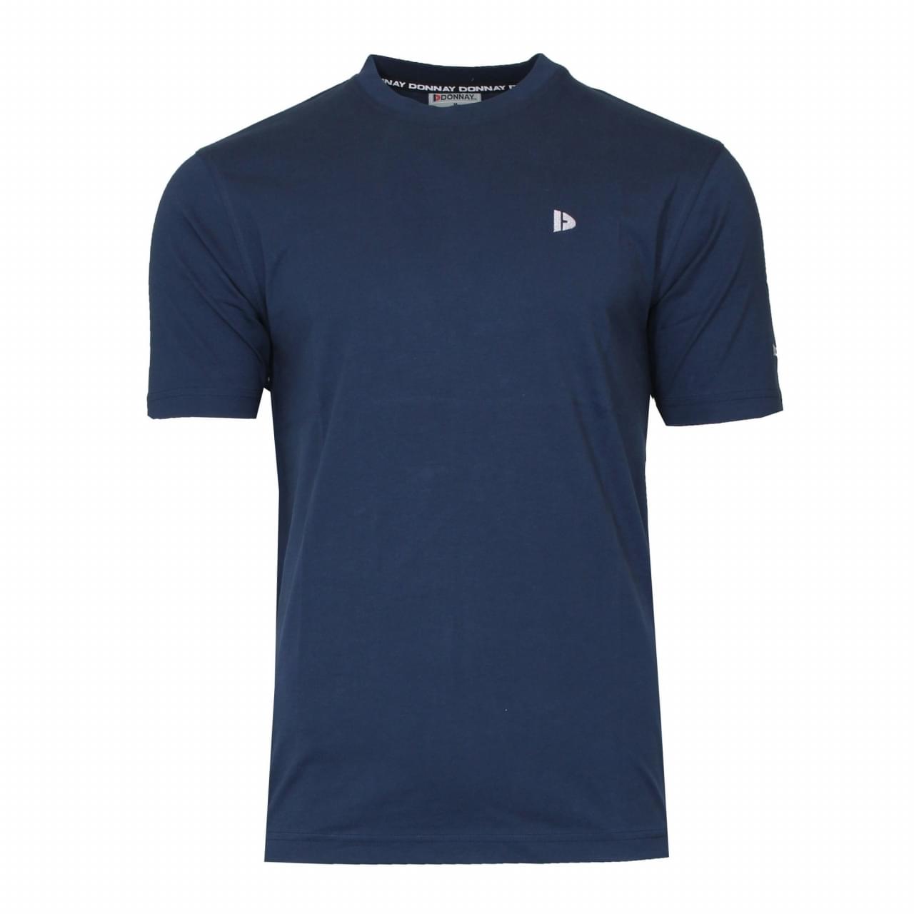 Donnay Vince T-Shirt Heren Donkerblauw