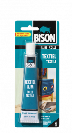 Bison Bison Textiellijm 50 ml tube kaart