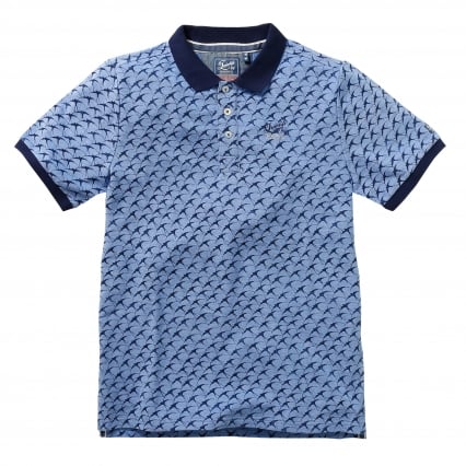 Twinlife T-Shirt Polo Regular Fit print