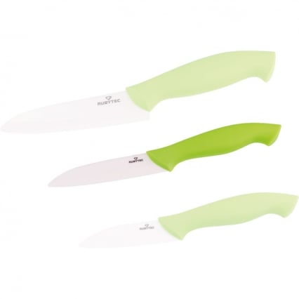 Rubytec Ceramic Utility Knife Green M