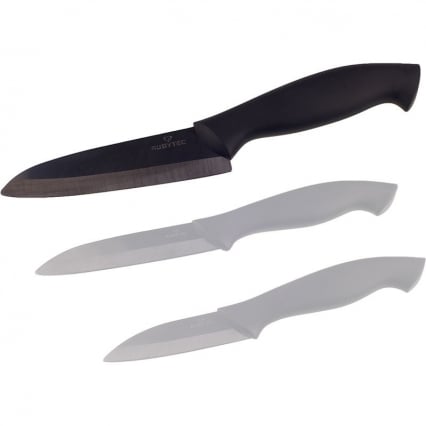 Rubytec Ceramic Utility Knife Black L