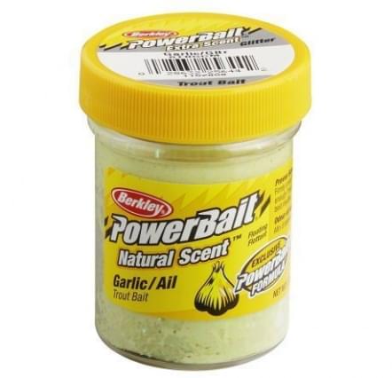 Berkley Powerbait Dough Natural Scent Garlic - Yellow