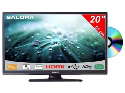 Salora 20 Inch LED TV 9109 met DVD Speler