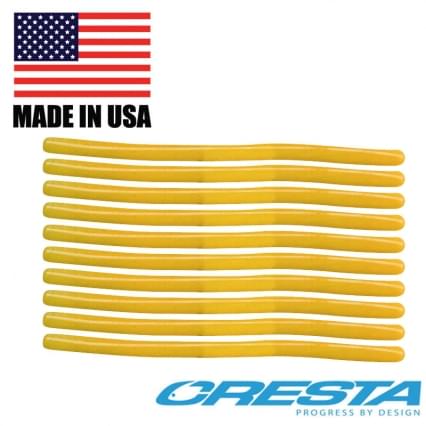 Cresta Cresta pole 8cm yellow Spaghetti