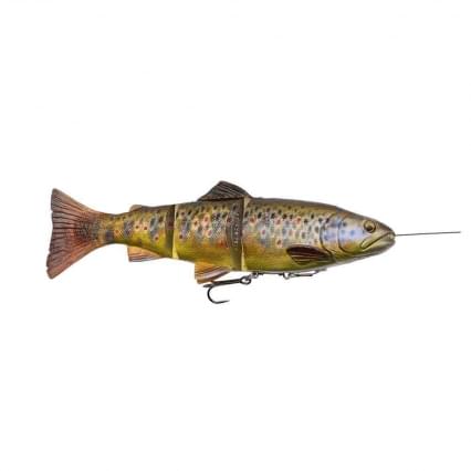 SG 4d line thru trout 15cm 40g brown trout