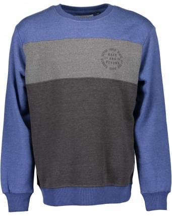 Blue Seven Back and Beyond Sweater Heren