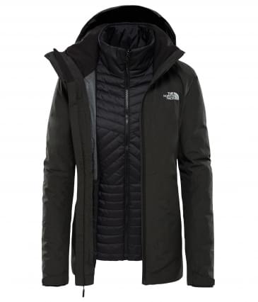 The North Face W Inlux Triclimate Tnf Black Heath mt. S