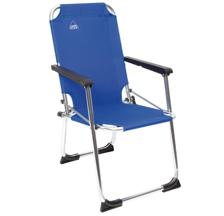 Camp Gear Vouwstoel voor kinderen blauw aluminium 1211932 online kopen