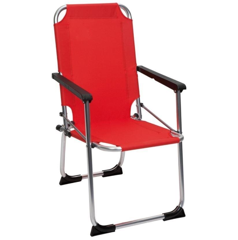 Camp Gear Opvouwbare campingstoel voor kinderen rood aluminium 1211929 online kopen