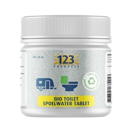 123 Bio Toilet Spoelwater Tablet
