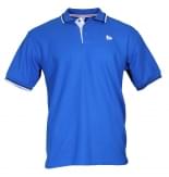 Donnay Twin Tipped Pique Polo Heren Blauw