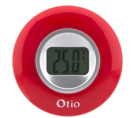 Thermometer Rond Rood