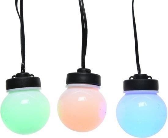 Lumineo LED budget milky globe Multicolor