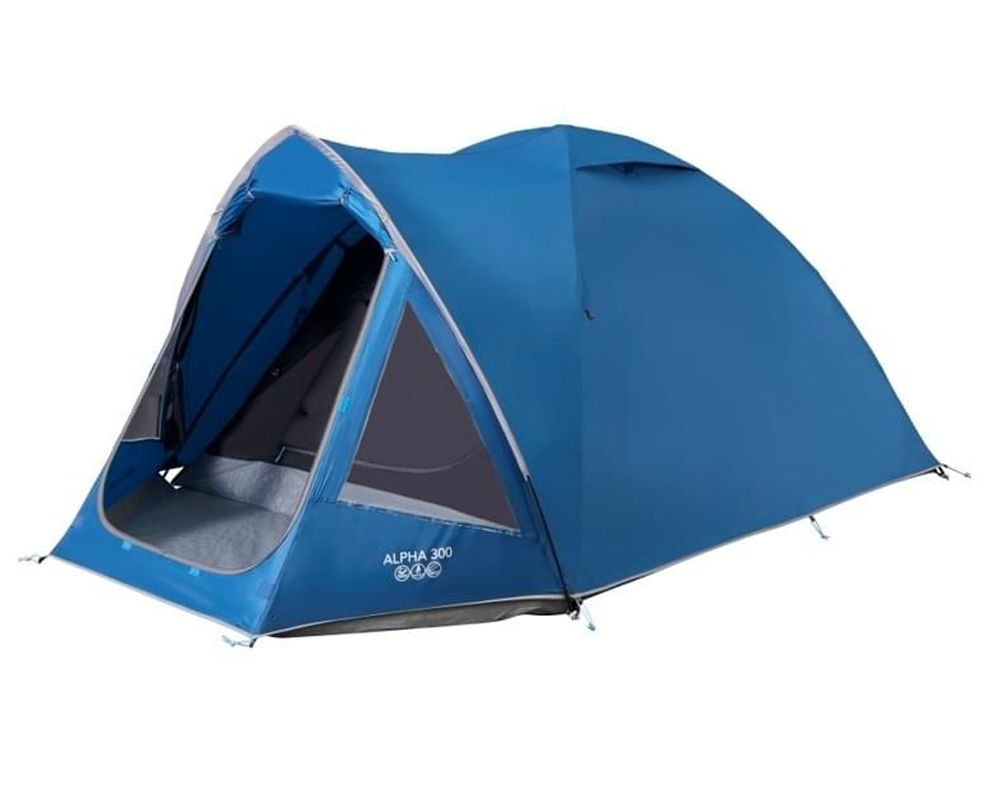 Vango Alpha 300 - 3 Persoons Tent - Blauw