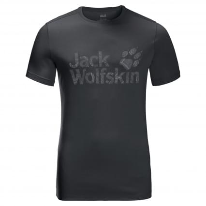 Jack Wolfskin Brand Logo T-shirt Heren