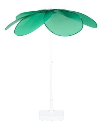 Decoris parasol nylon bloem 4kl.ass dia180x210cm assortie