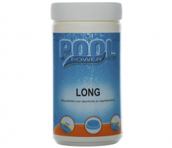 Pool Power Chloor Tabletten Long 1kg 200gr pst