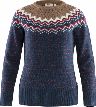 Fjallraven Ovik Knit Sweater Dames - Blauw