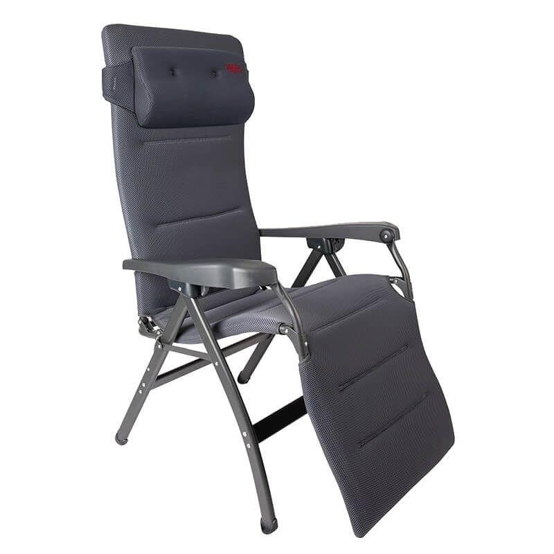 Crespo AP-242 Air Deluxe Relaxstoel Grijs