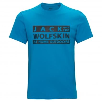 Jack Wolfskin Brand T-shirt Heren