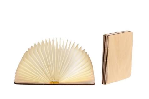 LEDR Book Lamp Maple Medium