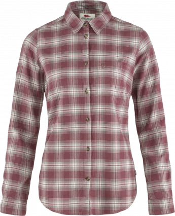 Fjallraven Ovik Flannel Shirt W mt. S Mesa Purple-Fog