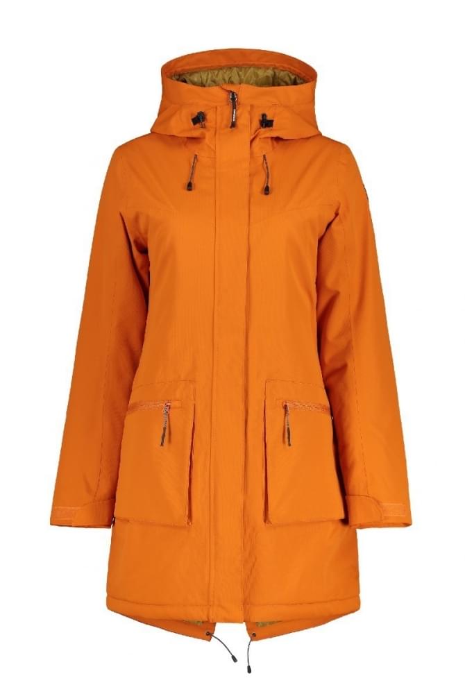 levering aan huis stijl desinfecteren Icepeak Ep Avenal Winterjas Dames Oranje kopen?