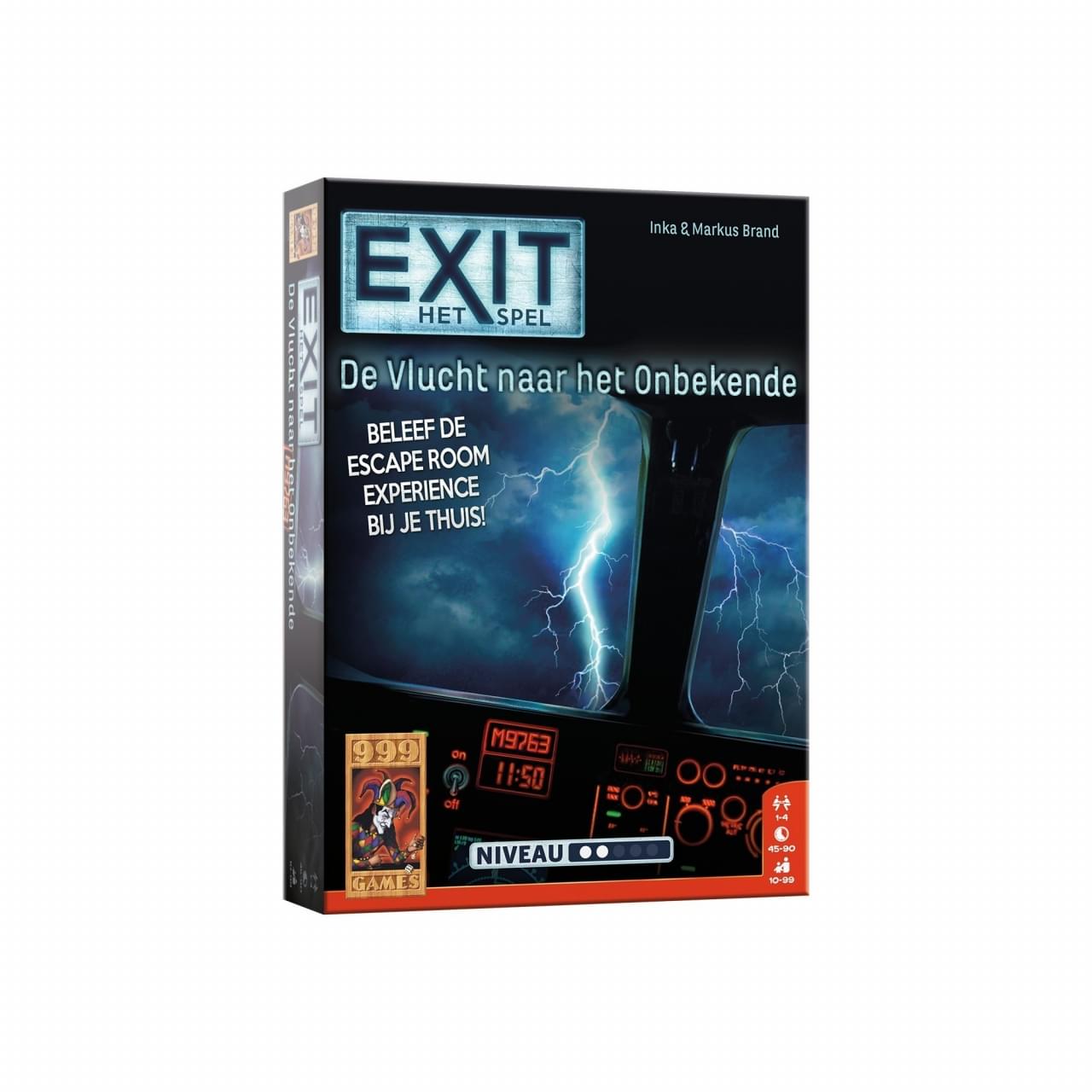 999 Games Exit: De Vlucht naar het onbekende