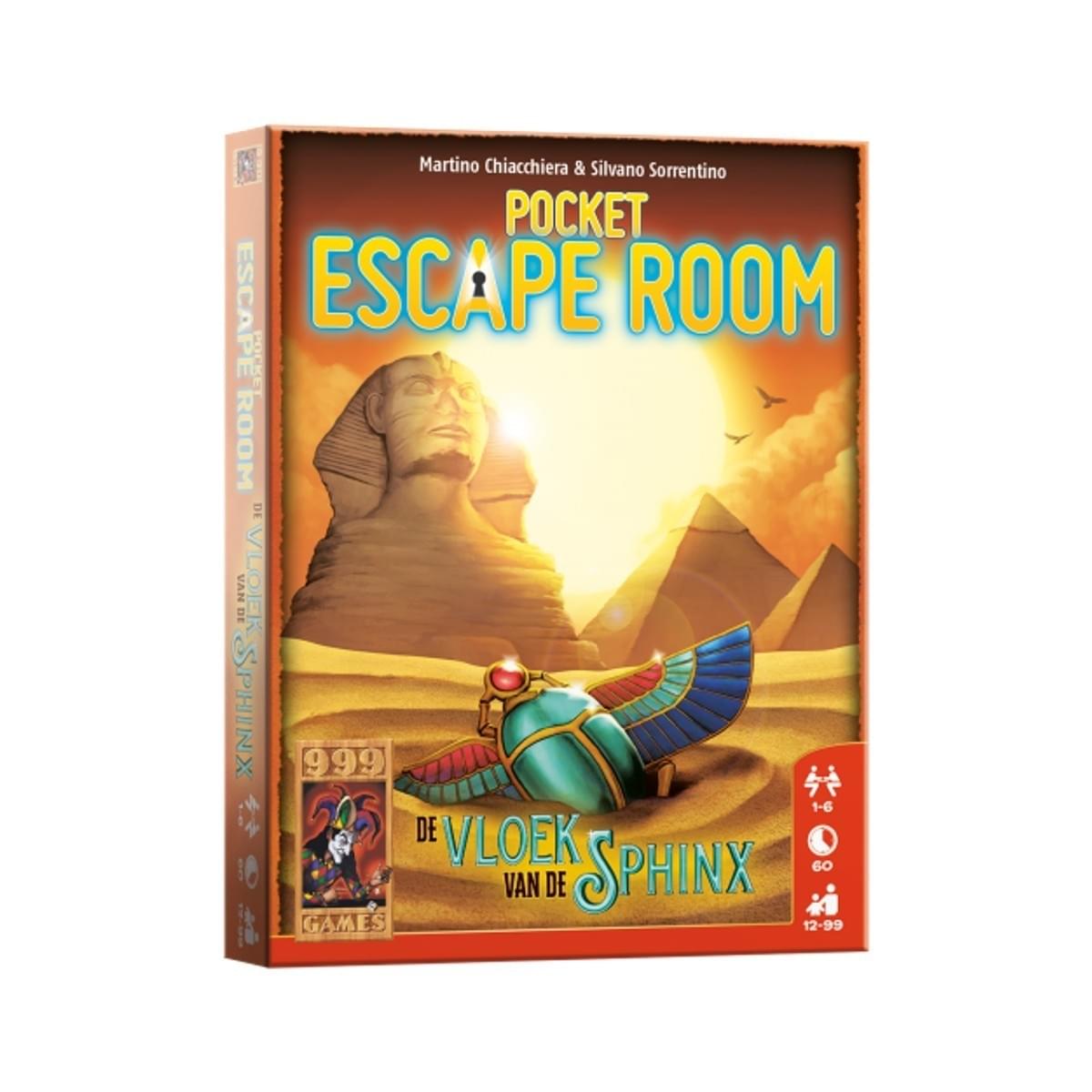 999 Games Pocket Escape Room: De Vloek van de Sphinx