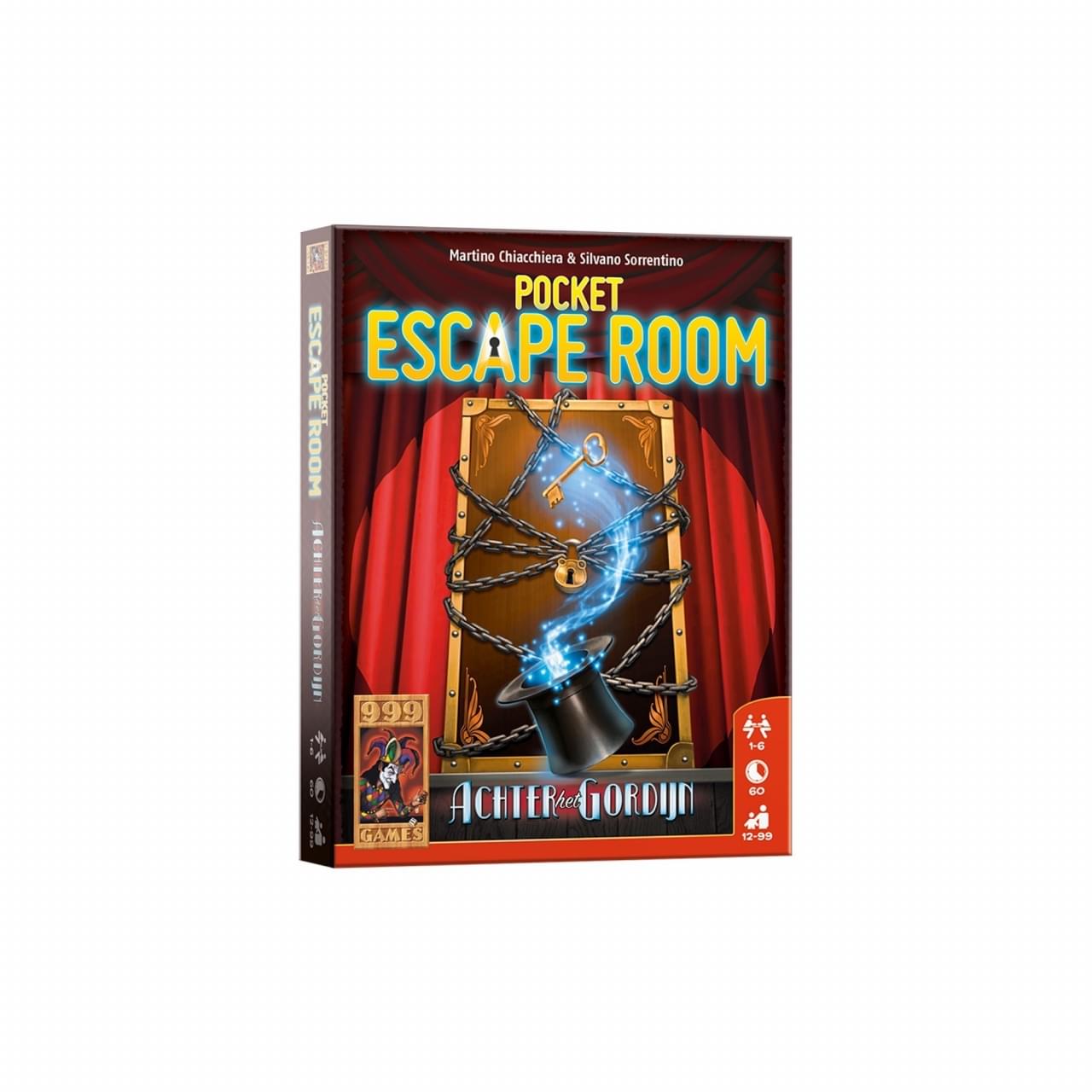 999 Games Pocket Escape Room: Achter het Gordijn