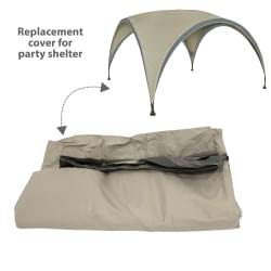 Bo-Camp Doek Party Shelter Small