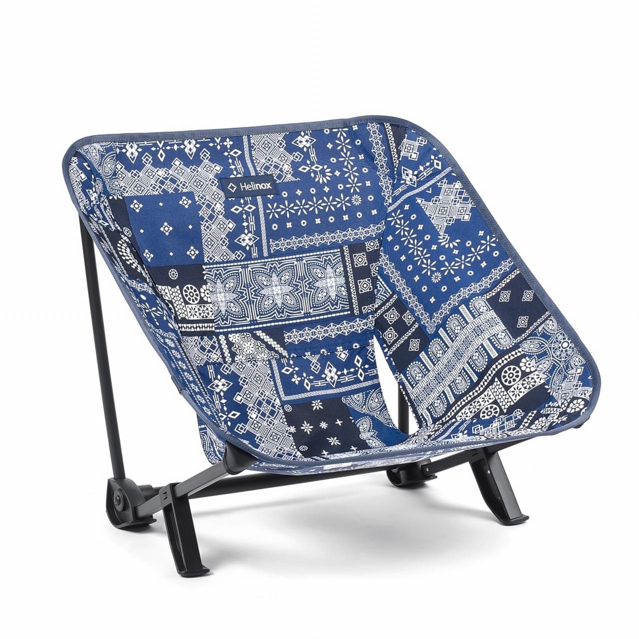 Helinox Incline Festival Chair Quilt Lichtgewicht Stoel Blauw