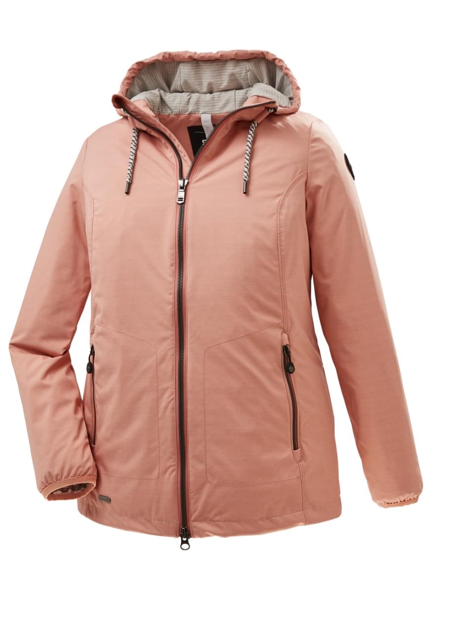 Stoy Sts 5 Softshell Jas Dames Roze