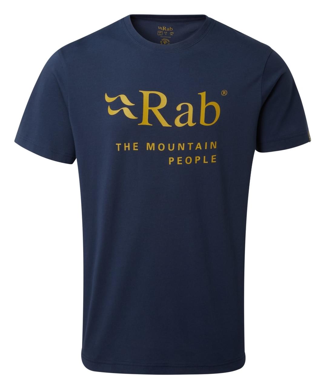 RAB Stance Mountain T-shirt Heren Donkerblauw