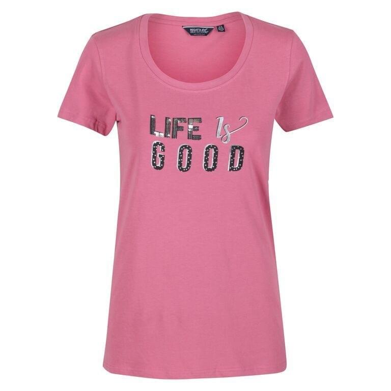 Regatta Filandra T-shirt Dames Roze