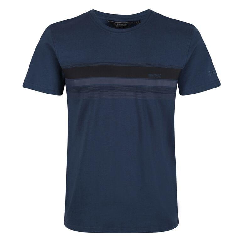 Regatta Cline VI T-shirt Heren Donkerblauw