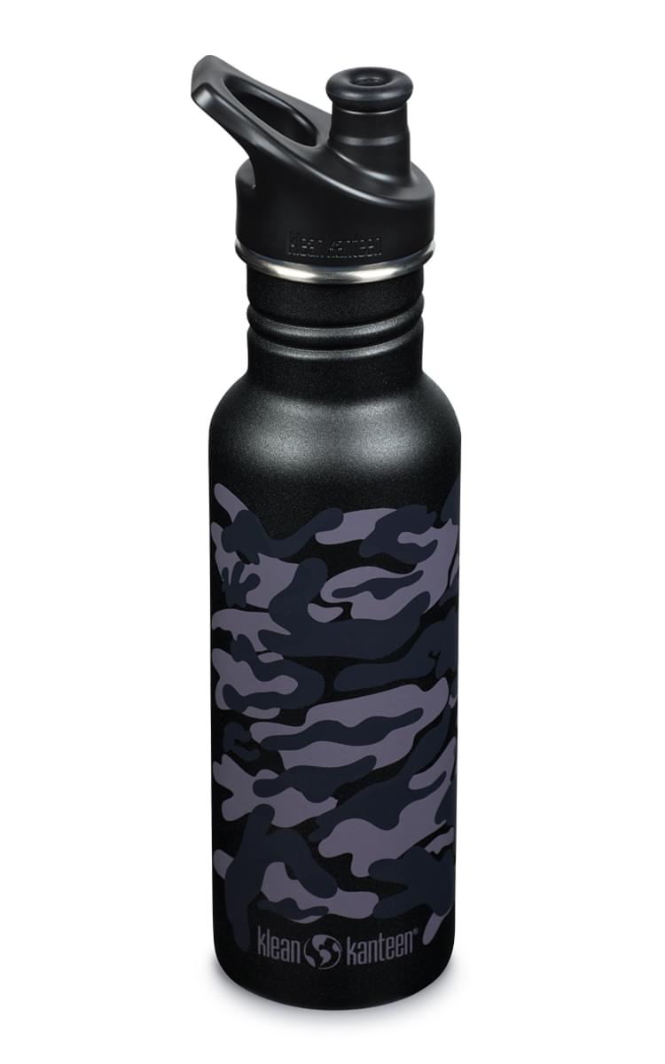 Klean Kanteen Classic Narrow Drinkfles met sportdop 532 ml Camouflage